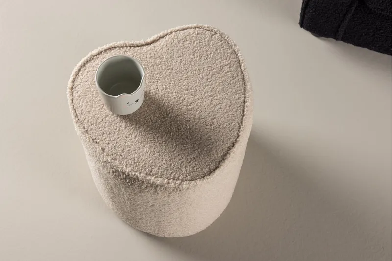 Heart Sittepuff - Beige - Møbler - Stoler - Krakk