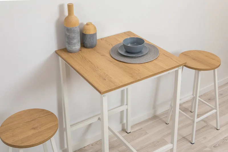 Heran Barstol 62 cm - Hvit - Møbler - Stoler - Barstol