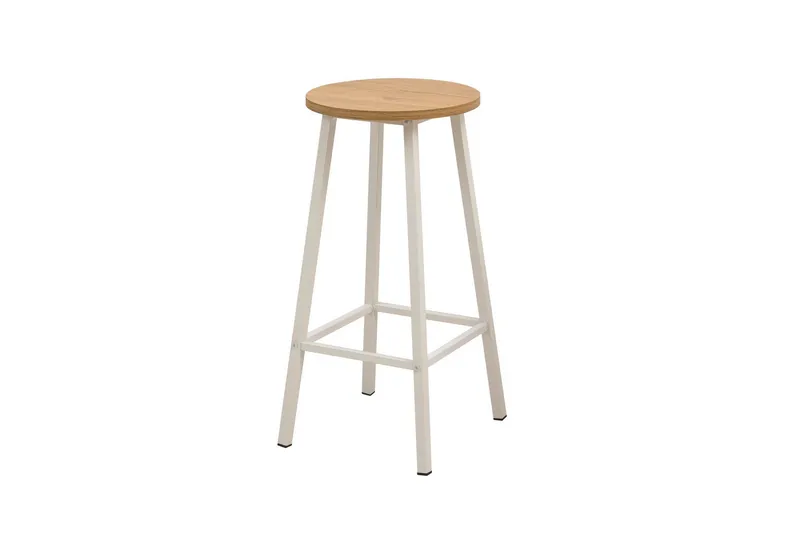 Heran Barstol 62 cm, Hvit