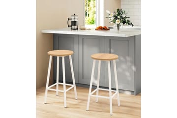 Heran Barstol 62 cm - Hvit - Møbler - Stoler - Barstol