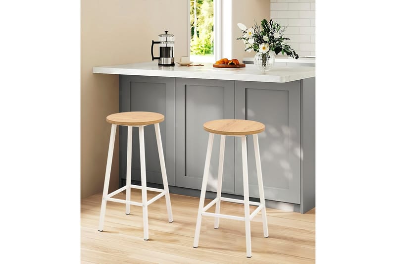 Heran Barstol 62 cm - Hvit - Møbler - Stoler - Barstol