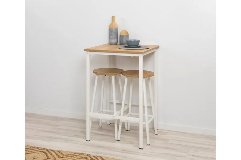 Heran Barstol 62 cm - Hvit - Møbler - Stoler - Barstol