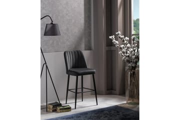 Huddy Bargruppe 49 cm - Antrasitt/Sort - Møbler - Stoler - Barstol