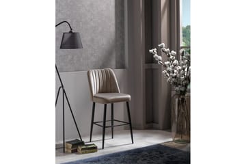 Huddy Bargruppe 49 cm - Cappuccino/Sort - Møbler - Stoler - Barstol