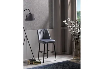 Huddy Bargruppe 49 cm - Grå/Sort - Møbler - Stoler - Barstol