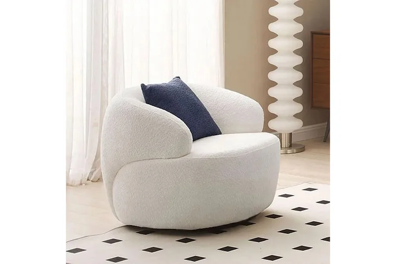 Hungirr Lenestol - Hvit - Møbler - Stoler - Lenestoler