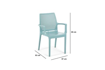 Icon Armstol - Blå - Møbler - Stoler - Spisestuestoler & kjøkkenstoler