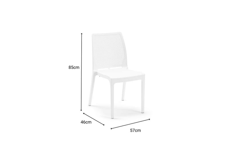 Icon Spisestol - Hvit - Møbler - Stoler - Spisestuestoler & kjøkkenstoler