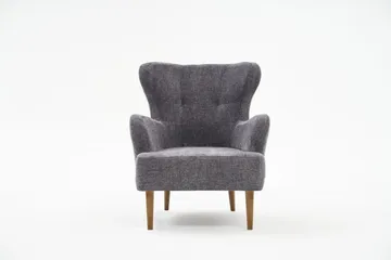 Idaburn Lenestol - Grå - Møbler - Stoler - Lenestoler