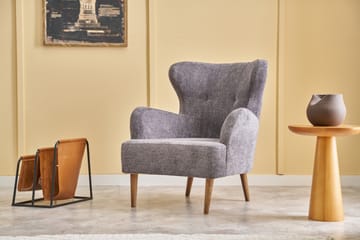 Idaburn Lenestol - Grå - Møbler - Stoler - Lenestoler