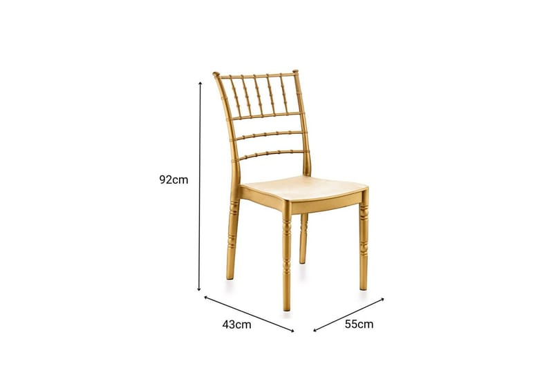 Imanje Spisestol - Lys Brun - Møbler - Stoler - Spisestuestoler & kjøkkenstoler