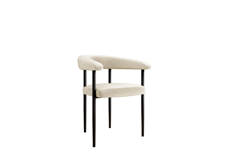 Jacklyn Lenestol, Beige/Svart