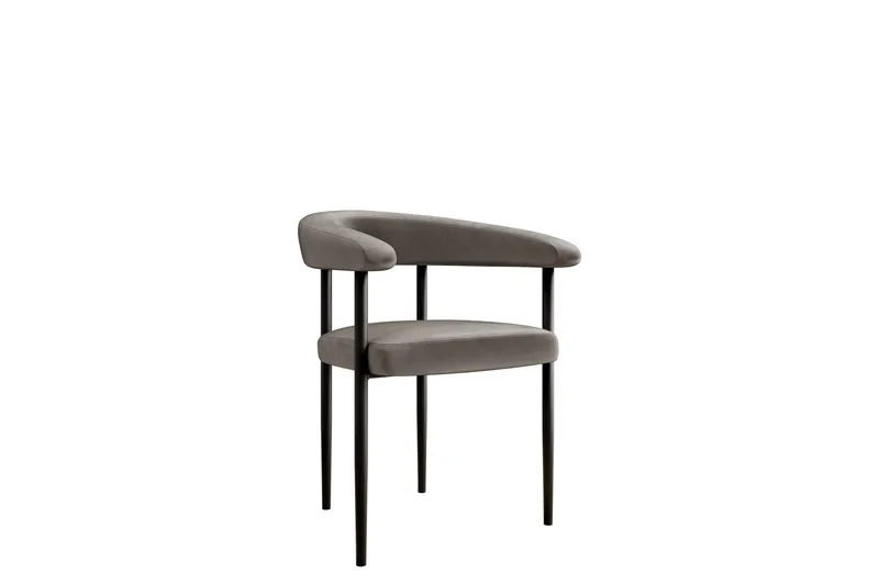 Jacklyn Lenestol, Grå/Svart