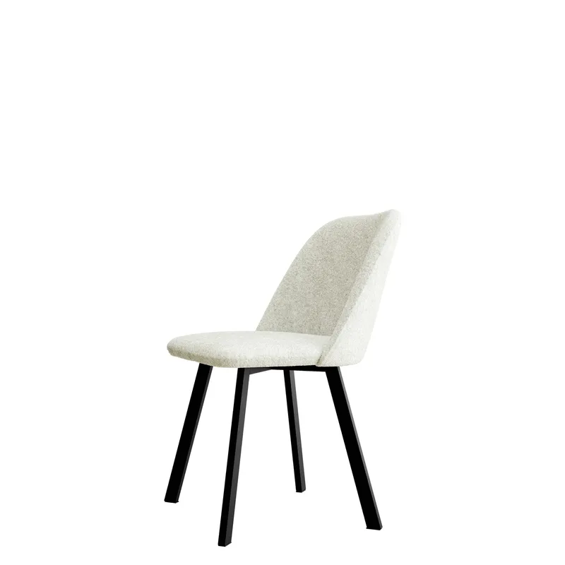 Jarlen Spisestol - offwhite og svart - Møbler - Stoler - Spisestuestoler & kjøkkenstoler