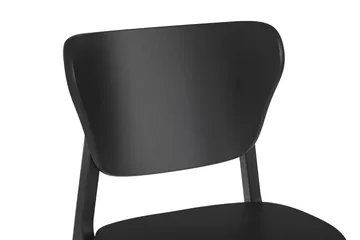 Jerup Spisestol - Svart - Møbler - Stoler - Spisestuestoler & kjøkkenstoler