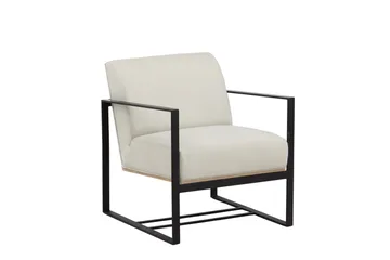 Kansas Lenestol - Offwhite - Møbler - Stoler - Lenestoler