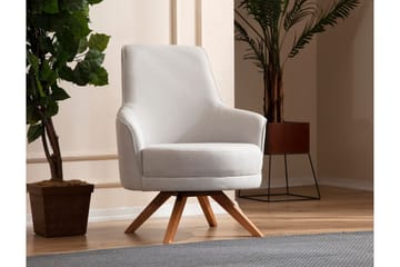 Kapri Lenestol - Krem - Møbler - Stoler - Lenestoler