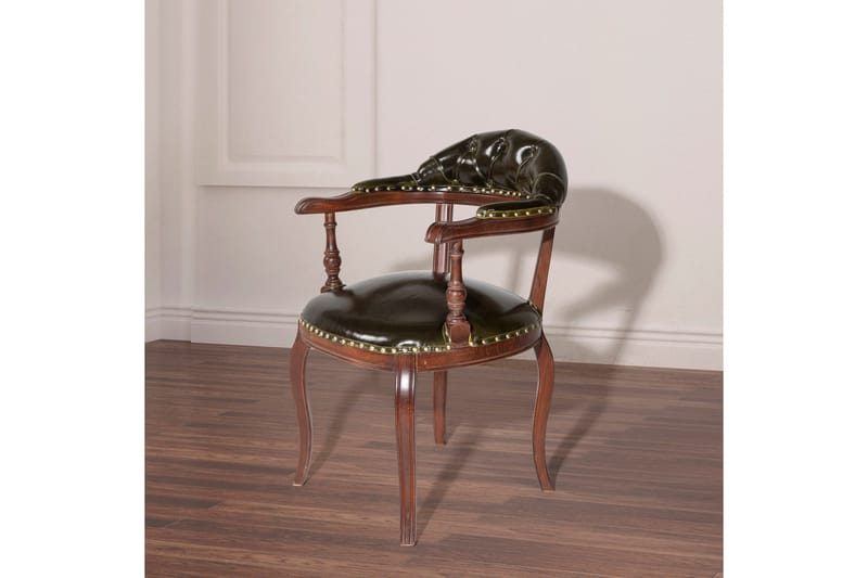 Albero Karmstol, Valnøtt/Mørkegrønn