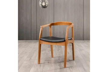 Albero Karmstol - Valnøtt/Svart - Møbler - Stoler - Karmstol