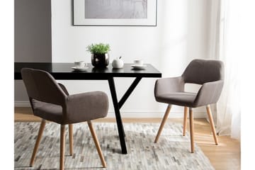 Chicago Stol 2-pk - Brun - Møbler - Stoler - Karmstol