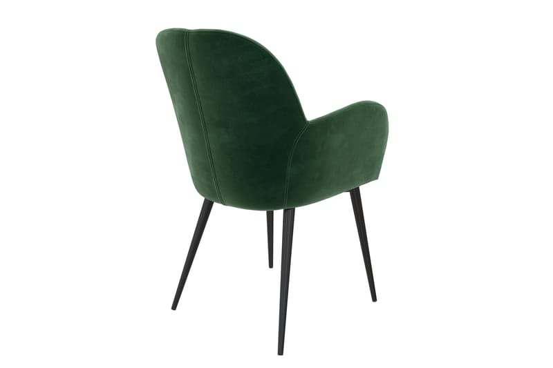 Fitz Lenestol Grønn/Fløyel - Dorel Home - Møbler - Stoler - Karmstol