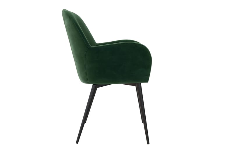 Fitz Lenestol Grønn/Fløyel - Dorel Home - Møbler - Stoler - Karmstol