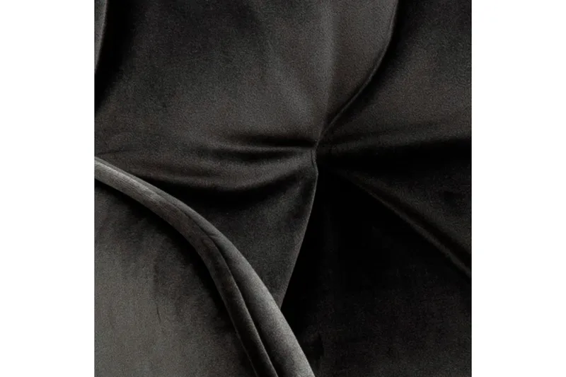 Karmstol Olze VIC-stoff - Brun/Matt Svart - Møbler - Stoler - Karmstol