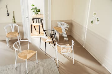 Kjøkkenstol Winston - Hvit - Møbler - Stoler - Karmstol