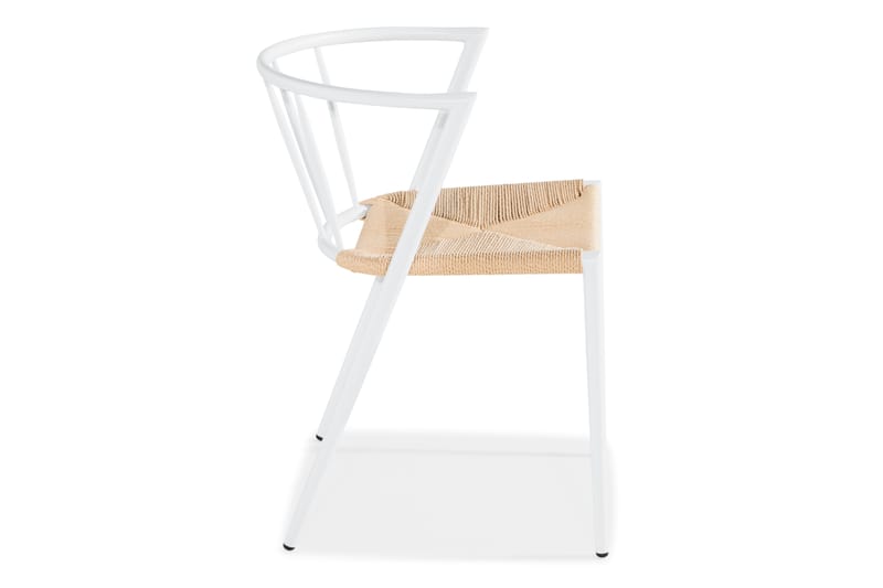 Kjøkkenstol Winston - Hvit - Møbler - Stoler - Karmstol