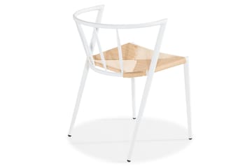 Kjøkkenstol Winston - Hvit - Møbler - Stoler - Karmstol