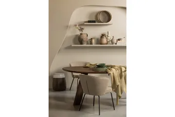 Margoe Lenestol - Beige - Møbler - Stoler - Karmstol