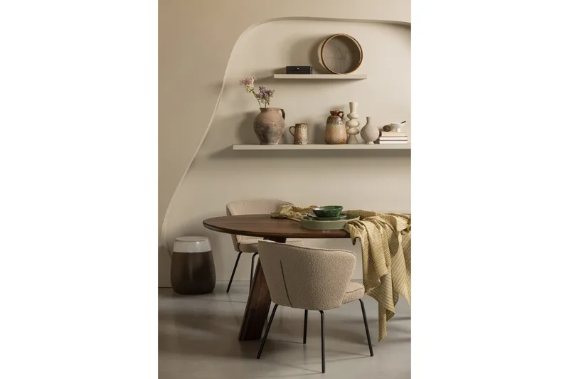 Margoe Lenestol - Beige - Møbler - Stoler - Karmstol