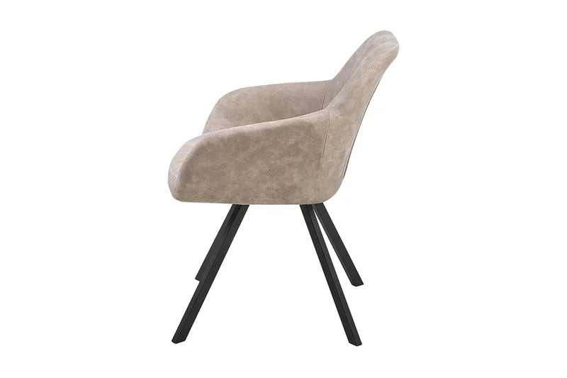 Monee Stol 2-pk - Beige - Møbler - Stoler - Karmstol