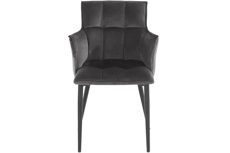 Sarielle Karmstol - Antrasitt - Møbler - Stoler - Karmstol