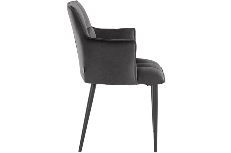 Sarielle Karmstol - Antrasitt - Møbler - Stoler - Karmstol