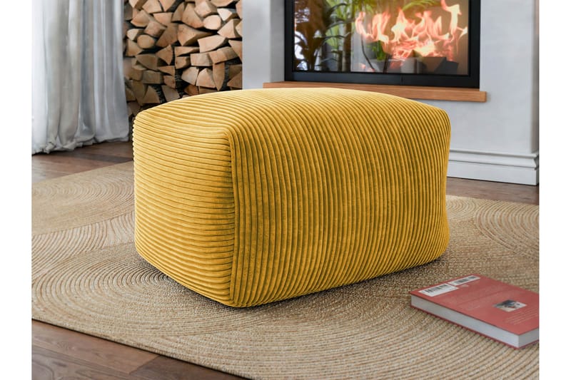 Katheryn Beanbag 60 cm - Beige/Brun - Møbler - Stoler - Sittesekk & sakkosekk