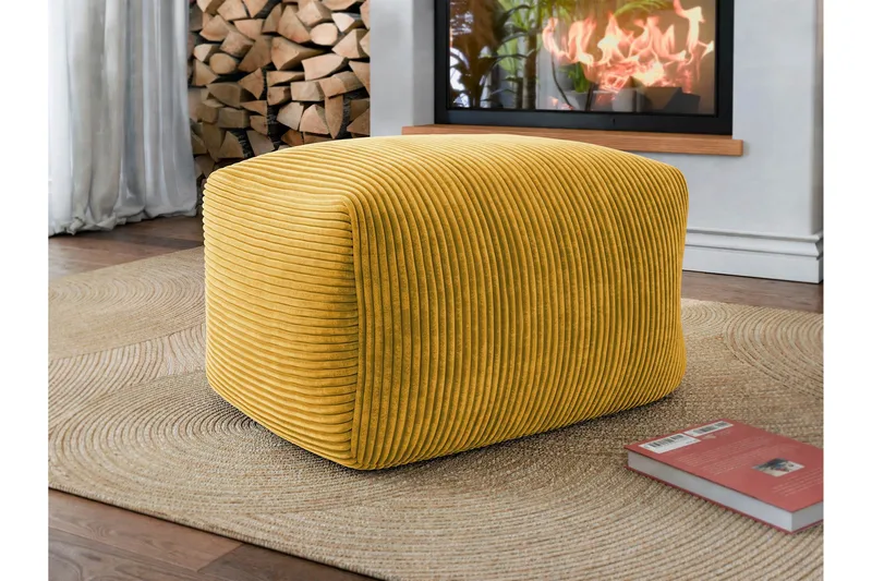 Katheryn Beanbag 60 cm, Beige/Brun