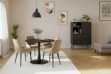 Kjøkkenstol Bergviken - Beige - Møbler - Stoler - Spisestuestoler & kjøkkenstoler