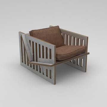 Kollumber Ørelappstol - Naturlig tre - Møbler - Stoler - Lenestoler