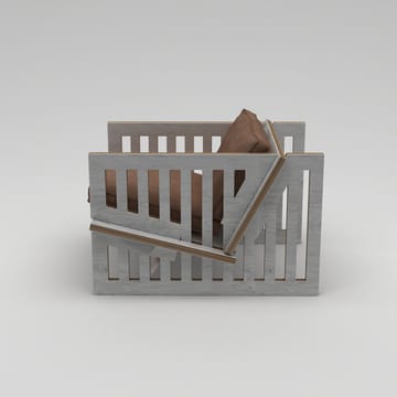 Kollumber Ørelappstol - Naturlig tre - Møbler - Stoler - Lenestoler