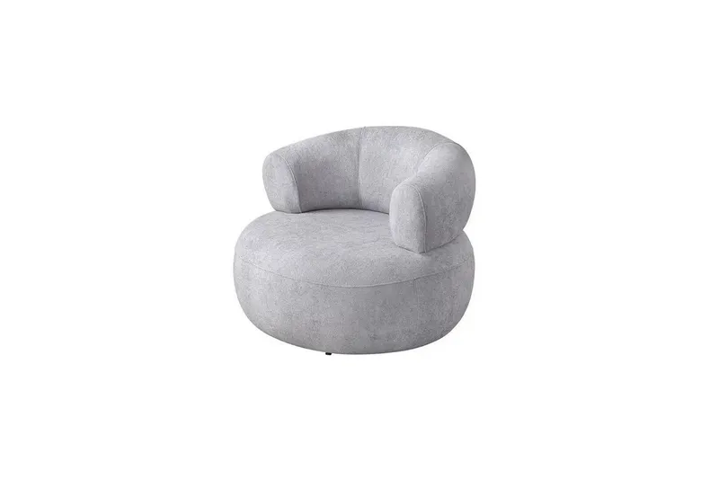 Kollumber Lenestol - Grå - Møbler - Stoler - Lenestoler