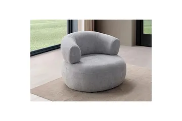 Kollumber Lenestol - Grå - Møbler - Stoler - Lenestoler