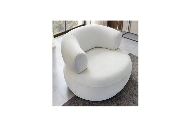 Kollumber Lenestol - Hvit - Møbler - Stoler - Lenestoler