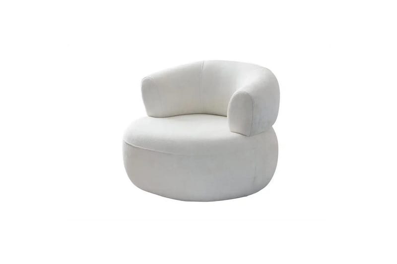 Kollumber Lenestol - Hvit - Møbler - Stoler - Lenestoler