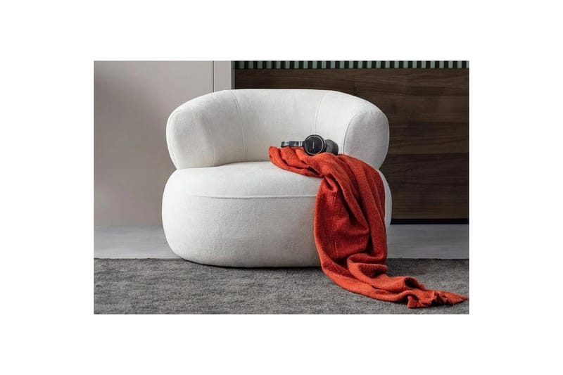 Kollumber Lenestol - Hvit - Møbler - Stoler - Lenestoler