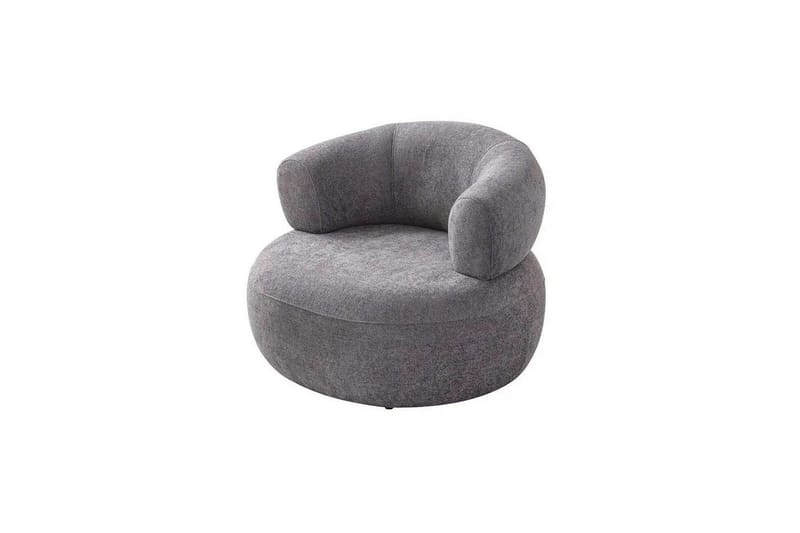 Kollumber Lenestol - Mørkgrå - Møbler - Stoler - Lenestoler