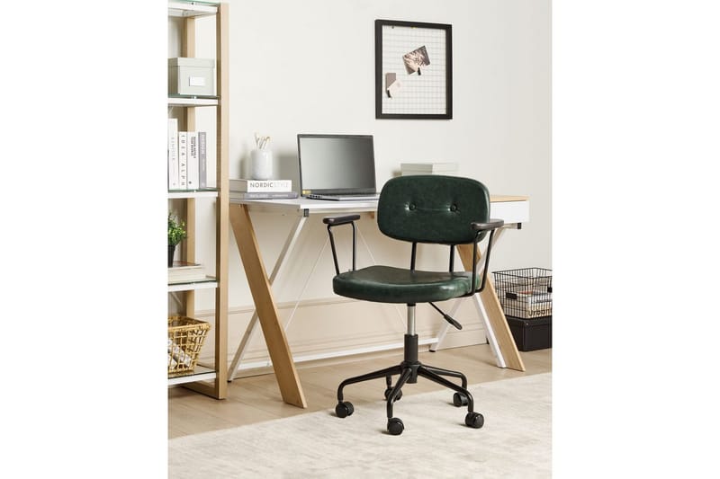 Kontorstol Algerita Grønn - Grønn - Møbler - Stoler - Kontorstol & skrivebordsstol