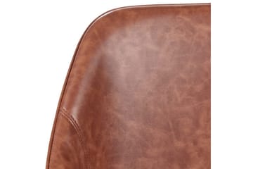 Kontorstol Bardsdale Brun/Svart - Brun/Svart - Møbler - Stoler - Kontorstol & skrivebordsstol