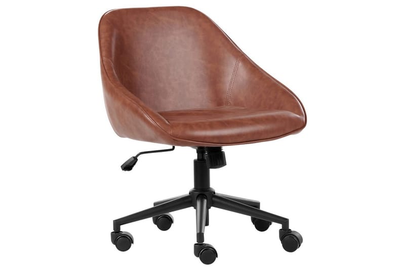 Kontorstol Bardsdale Brun/Svart - Brun/Svart - Møbler - Stoler - Kontorstol & skrivebordsstol