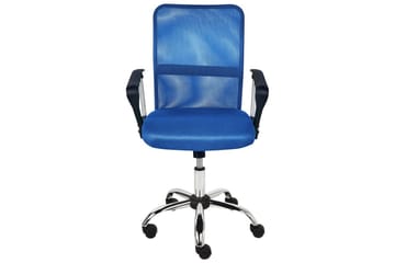 Kontorstol Best Blå/Sølv/Blå - Blå/Sølv/Blå - Møbler - Stoler - Kontorstol & skrivebordsstol